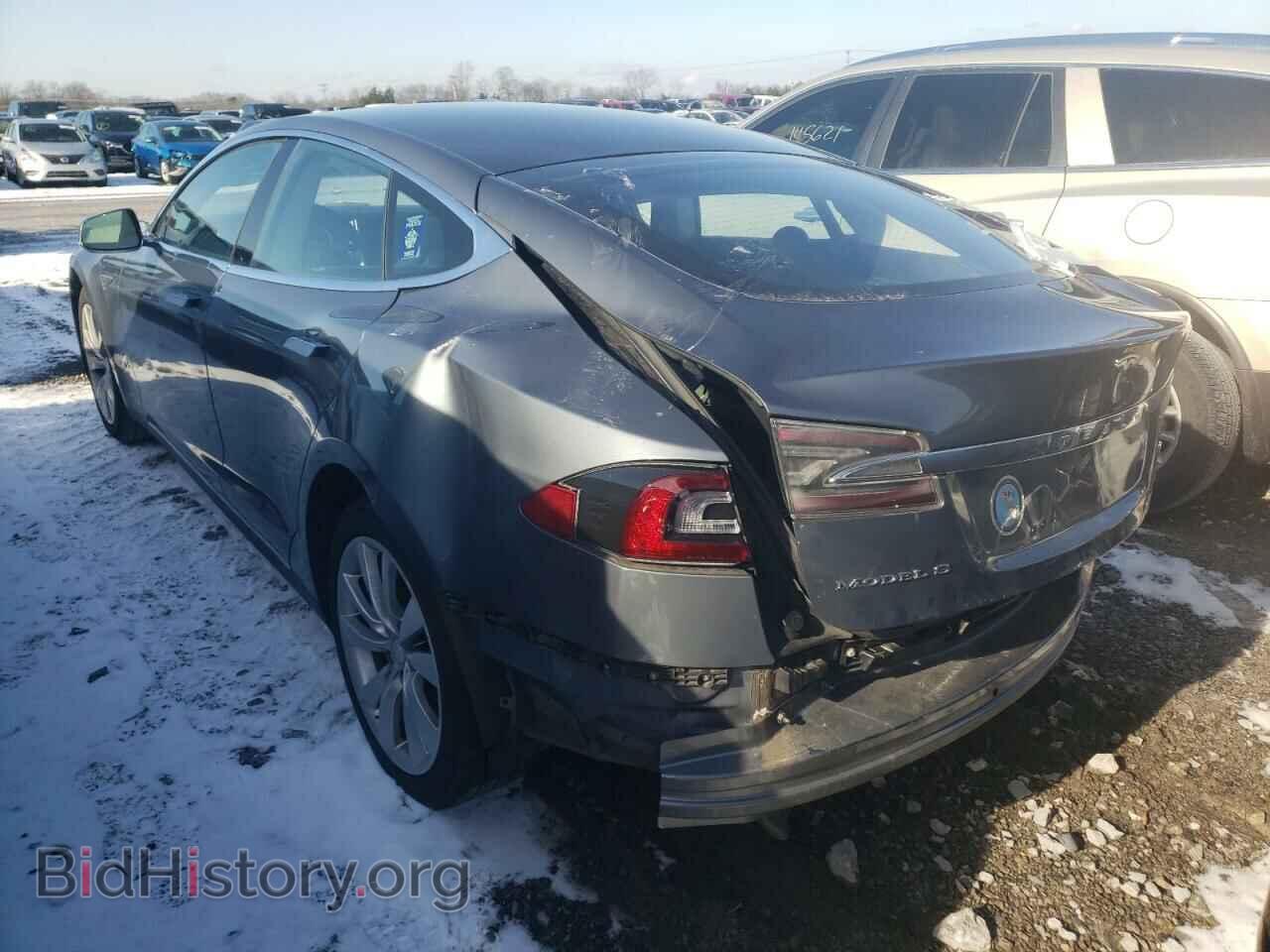 2014 TESLA MODEL S - VIN: 5YJSA1H15EFP38619 - Photo 2