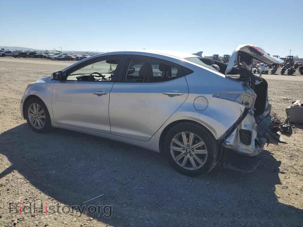 2014 HYUNDAI ELANTRA - VIN: KMHDH4AE5EU132839 - Фото 2