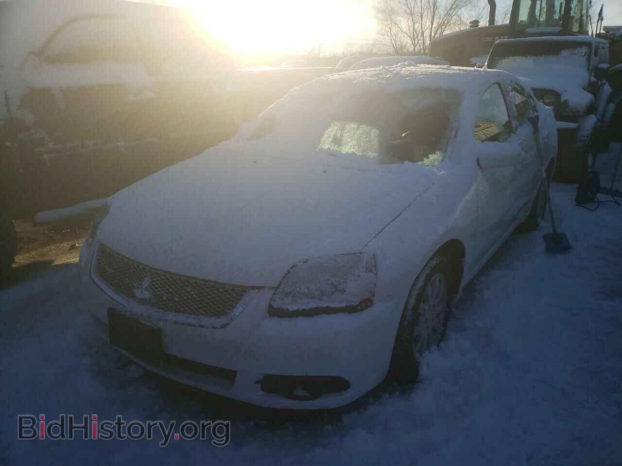 2011 MITSUBISHI GALANT - VIN: 4A32B2FF4BE017980 - Фото 2
