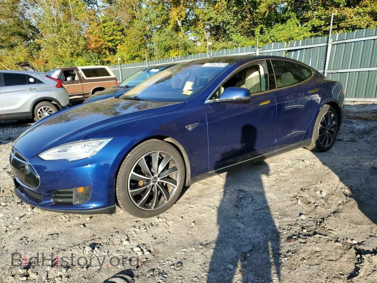Photo 5YJSA1S27FF082653 - TESLA MODEL S 2015