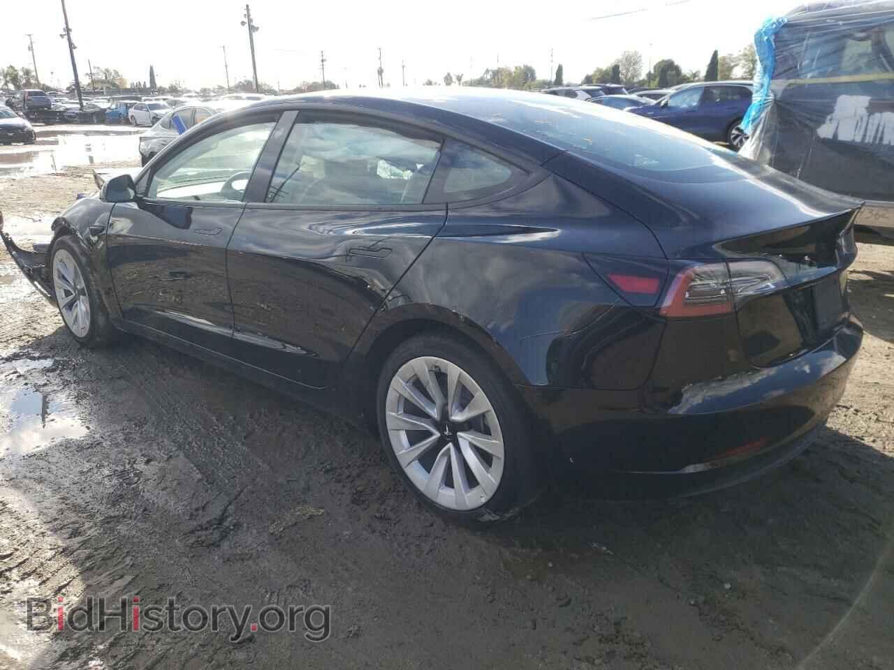 2022 TESLA MODEL 3 - VIN: 5YJ3E1EB9NF186497 - Фото 2