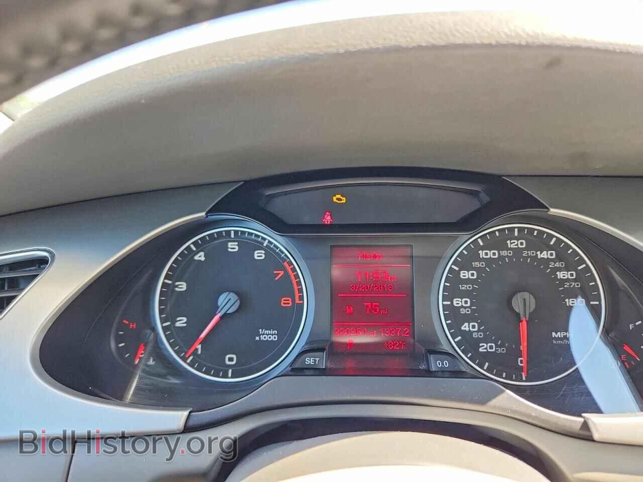2012 AUDI A4 - VIN: WAUBFAFL7CA116869 - Фото 9