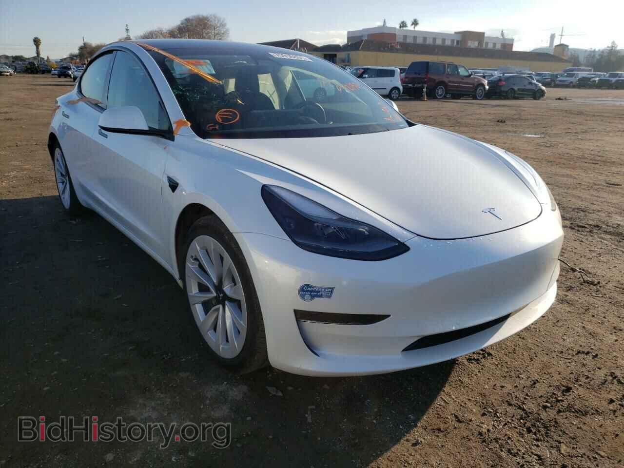 Photo 5YJ3E1EA1MF921897 - TESLA MODEL 3 2021