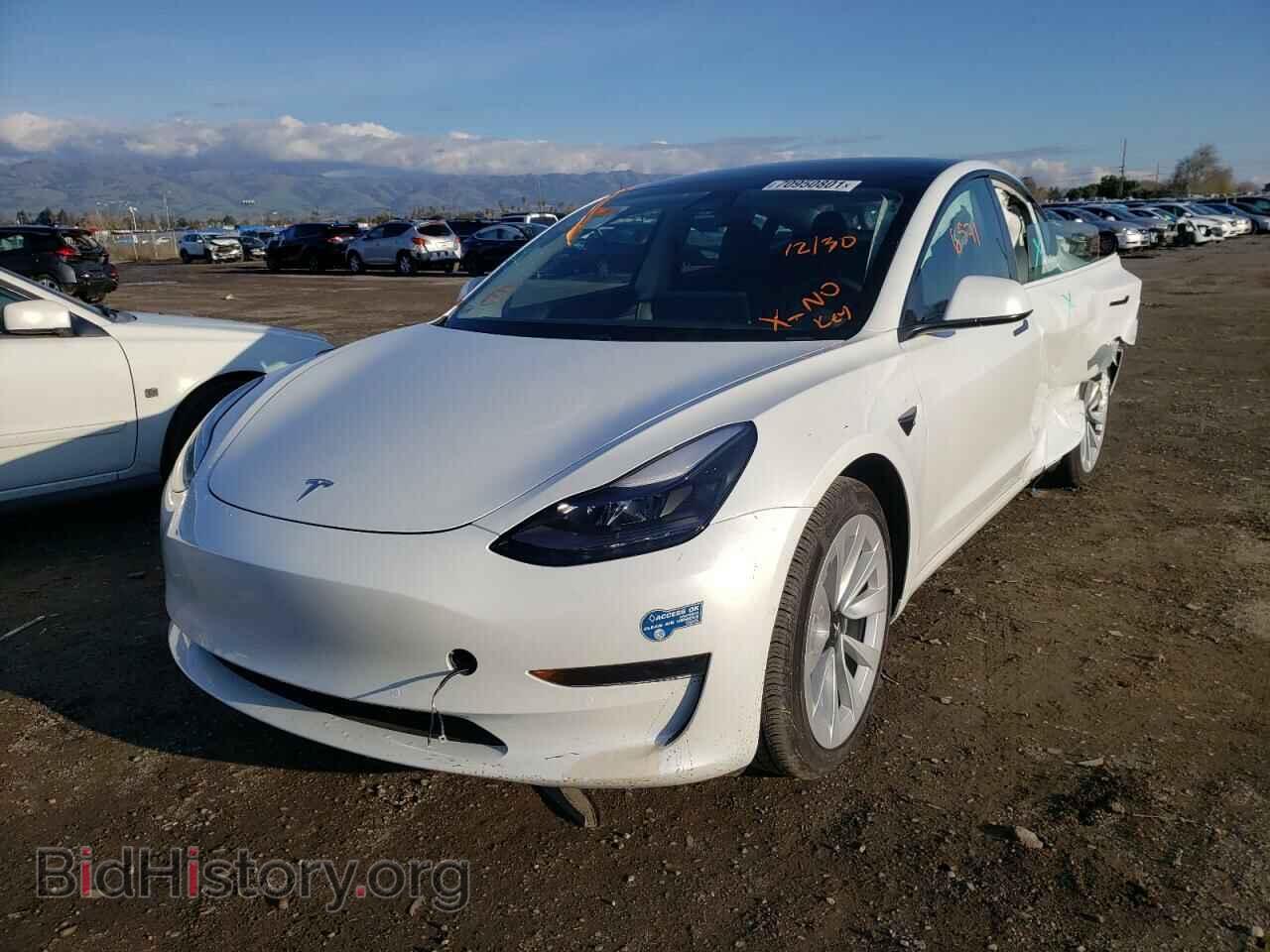 2021 TESLA MODEL 3 - VIN: 5YJ3E1EA1MF921897 - Photo 2