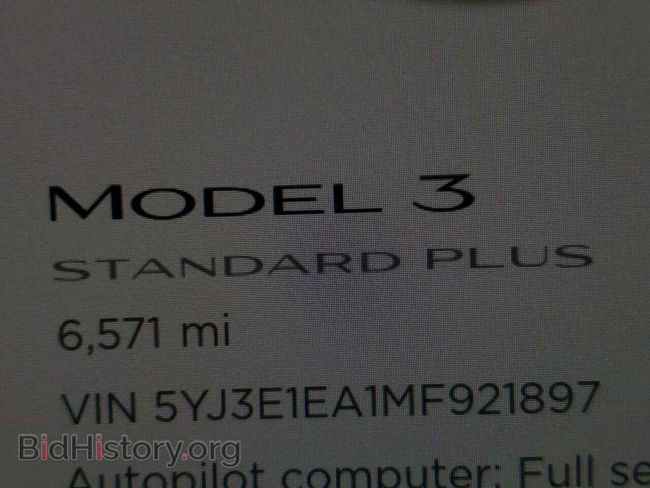 2021 TESLA MODEL 3 - VIN: 5YJ3E1EA1MF921897 - Photo 8