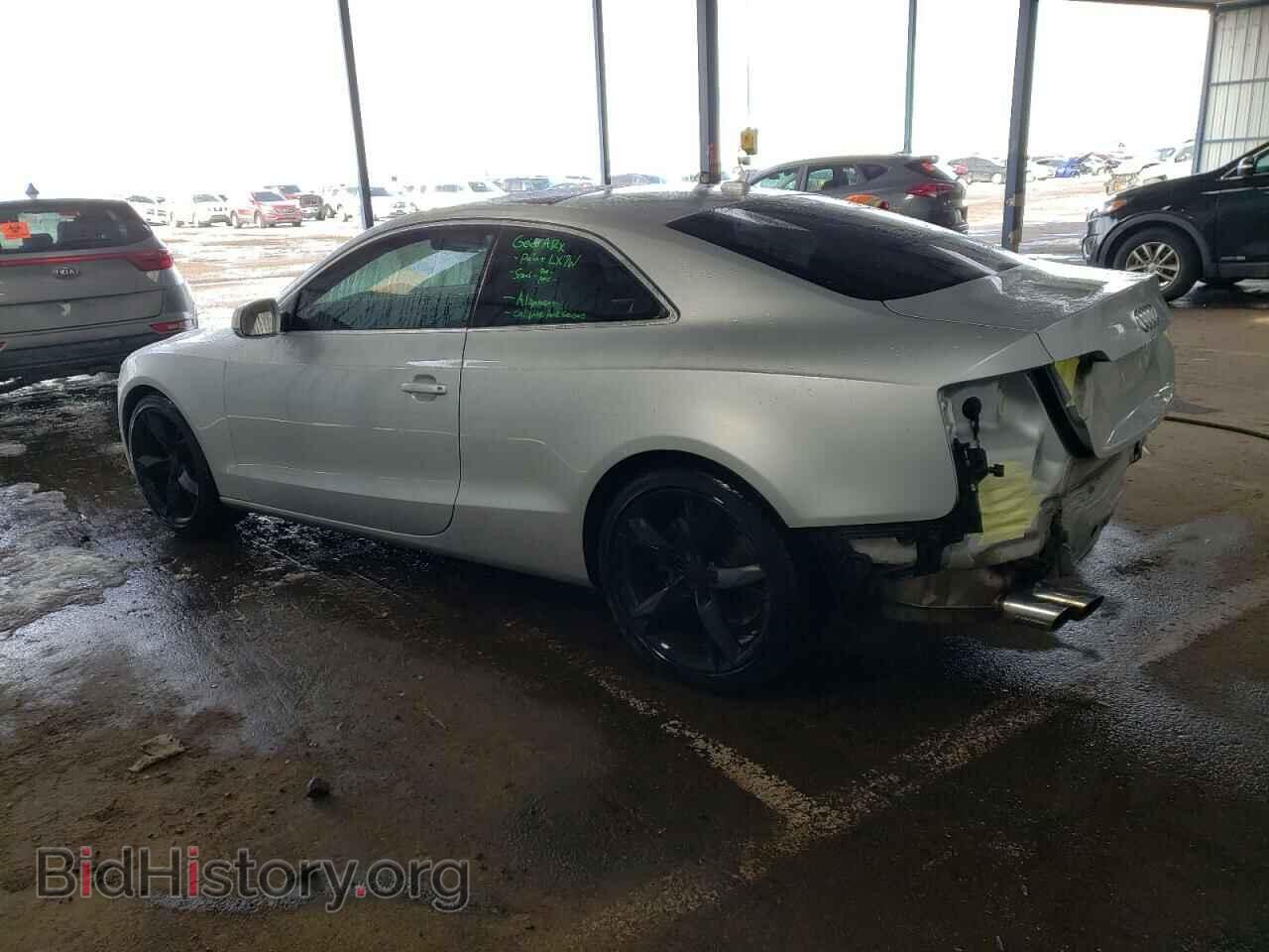 2012 AUDI A5 - VIN: WAULFAFR6CA002564 - Фото 2