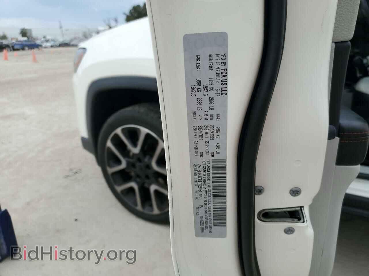2017 JEEP COMPASS - VIN: 3C4NJDCB3HT688954 - Photo 13
