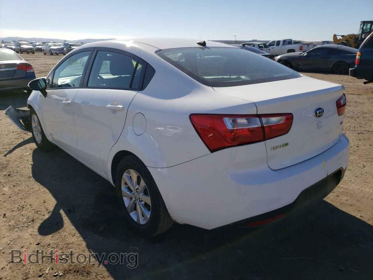 2014 KIA RIO - VIN: KNADN4A38E6416057 - Фото 3