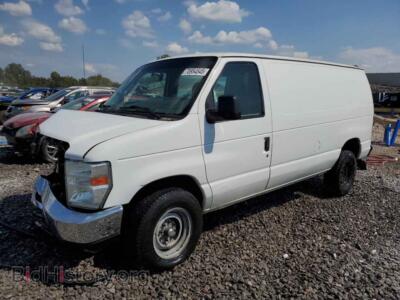 2013 Ford ALL MODELS E250 Van, белый — VIN 1FTNE2EW4DDA45618, Copart