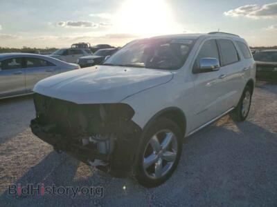 2012 Dodge DURANGO DURANGO CI, white — VIN 1C4SDHET4CC275663, Copart