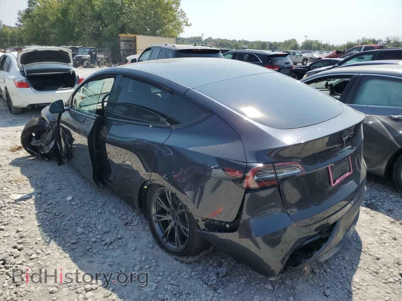 2024 TESLA MODEL Y - VIN: 7SAYGDED3RF114643 - Фото 2