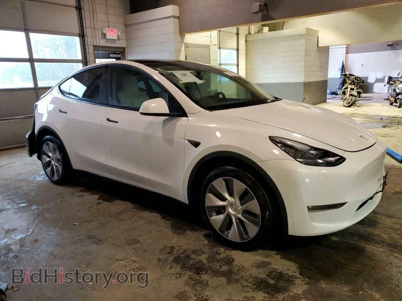 2022 TESLA MODEL Y - VIN: 7SAYGDEE1NF325178 - Фото 4