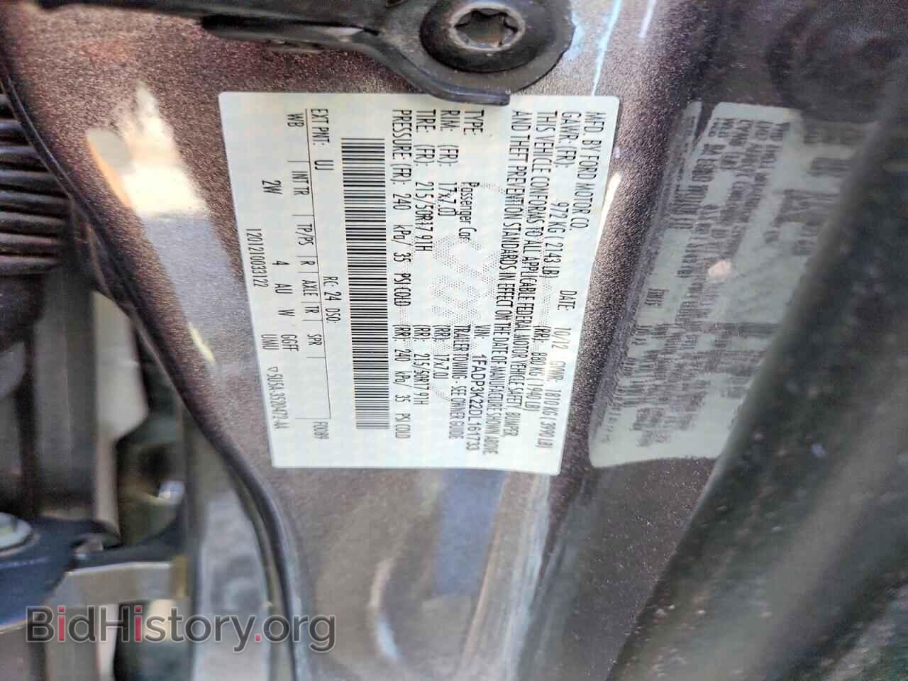 2013 FORD FOCUS - VIN: 1FADP3K22DL161733 - Photo 12