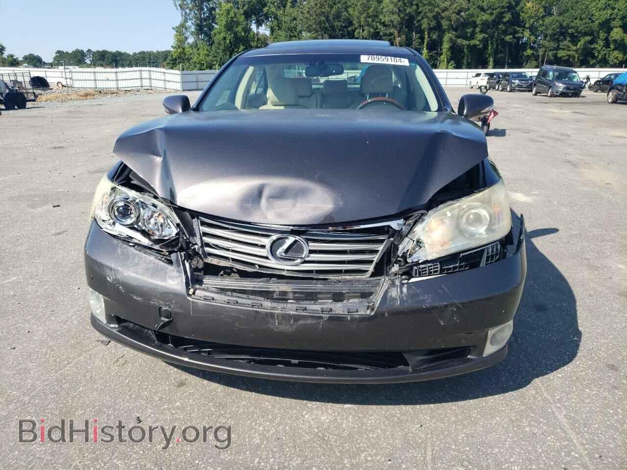 2012 LEXUS ES350 - VIN: JTHBK1EGXC2493496 - Фото 5
