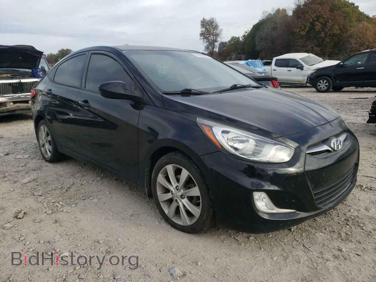 2013 HYUNDAI ACCENT - VIN: KMHCU4AE4DU581211 - Фото 4