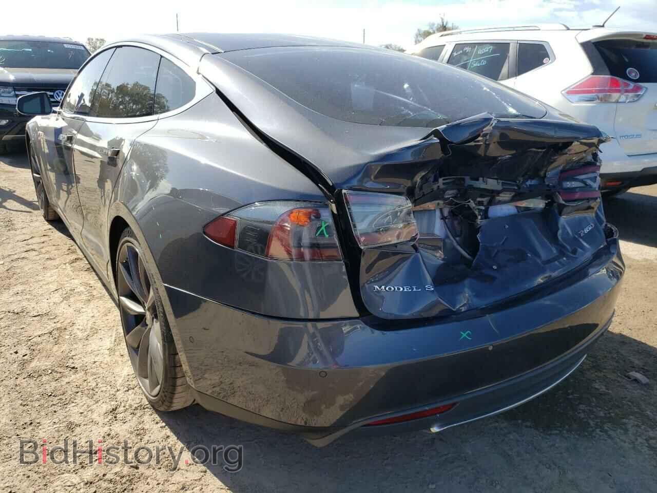 2014 TESLA MODEL S - VIN: 5YJSA1H25EFP64260 - Фото 3