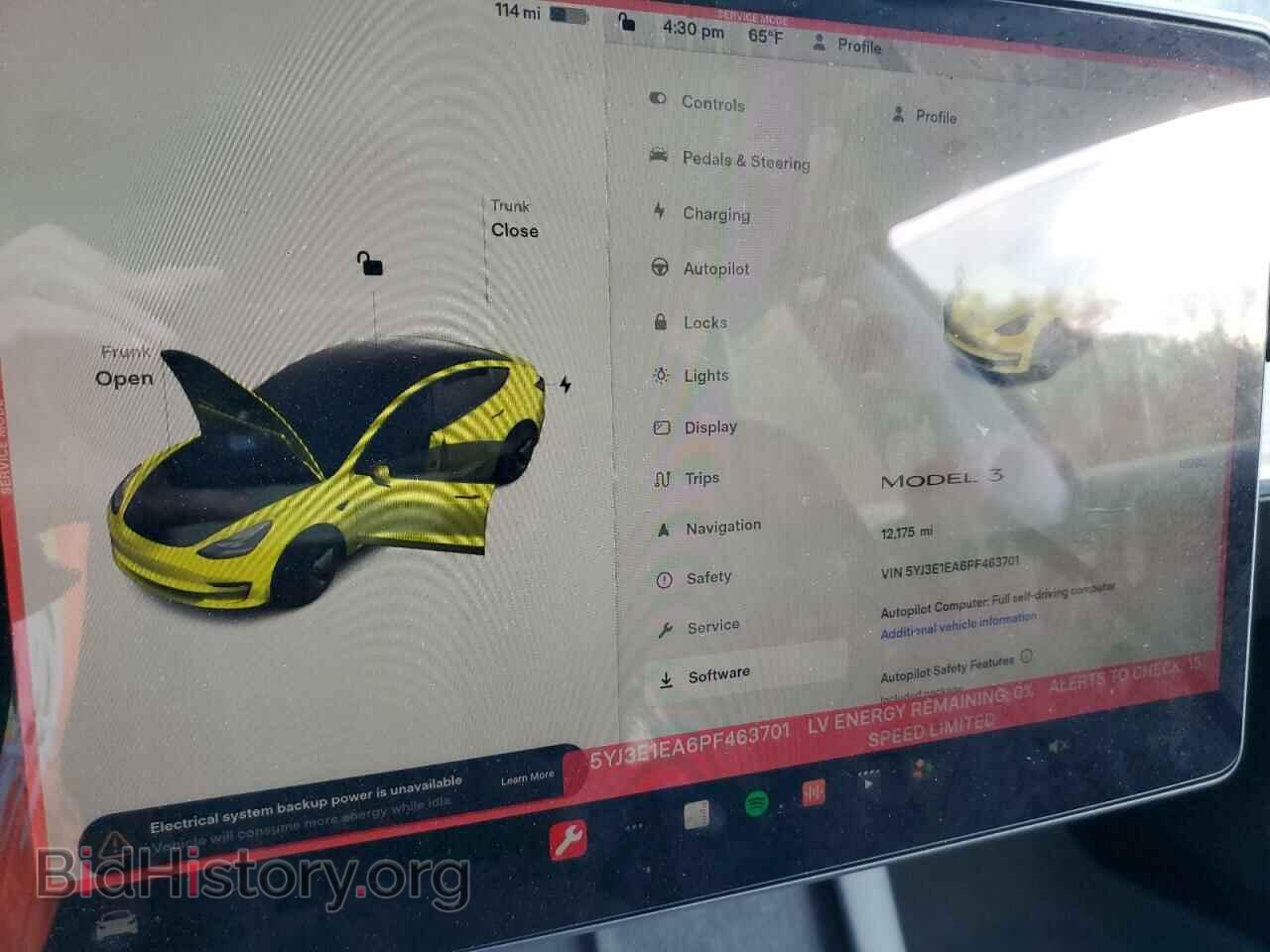 2023 TESLA MODEL 3 - VIN: 5YJ3E1EA6PF463701 - Фото 9