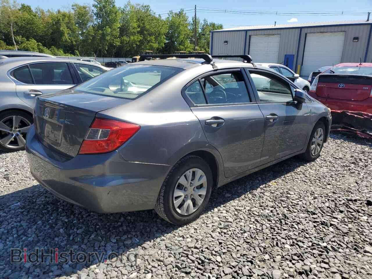 2012 HONDA CIVIC - VIN: 2HGFB2F51CH595283 - Фото 3