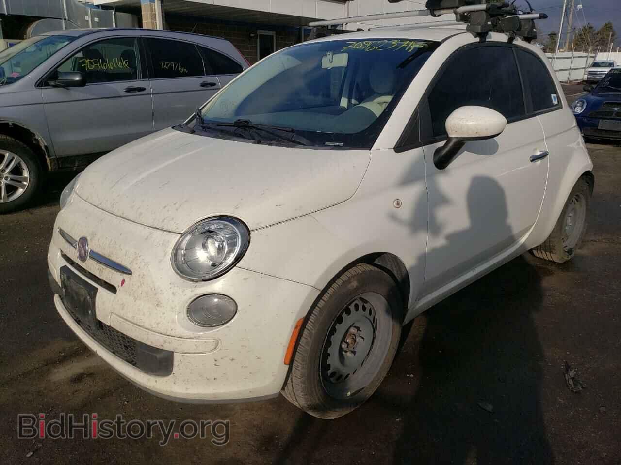 2012 FIAT 500 - VIN: 3C3CFFAR4CT365210 - Фото 2