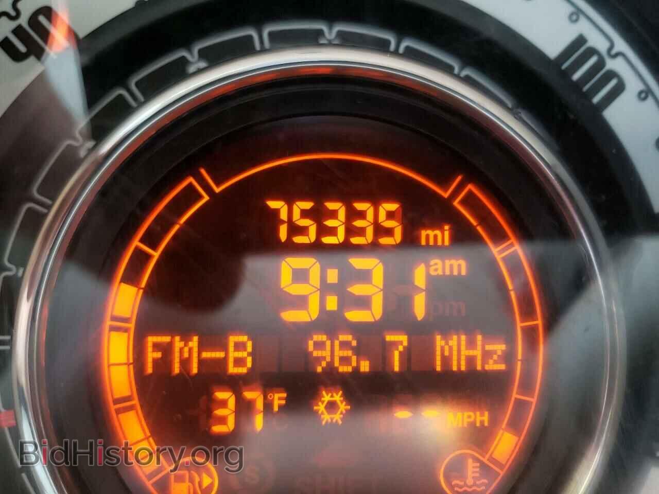 2012 FIAT 500 - VIN: 3C3CFFAR4CT365210 - Фото 8