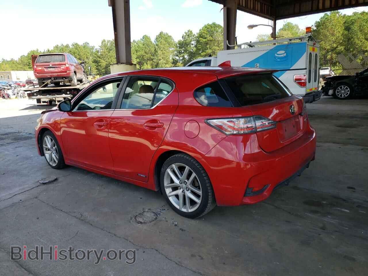 2014 LEXUS CT 200 - VIN: JTHKD5BH0E2184685 - Фото 2