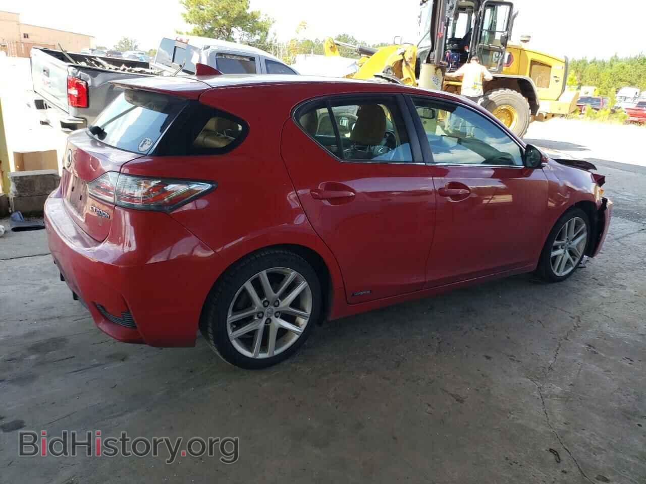 2014 LEXUS CT 200 - VIN: JTHKD5BH0E2184685 - Фото 3