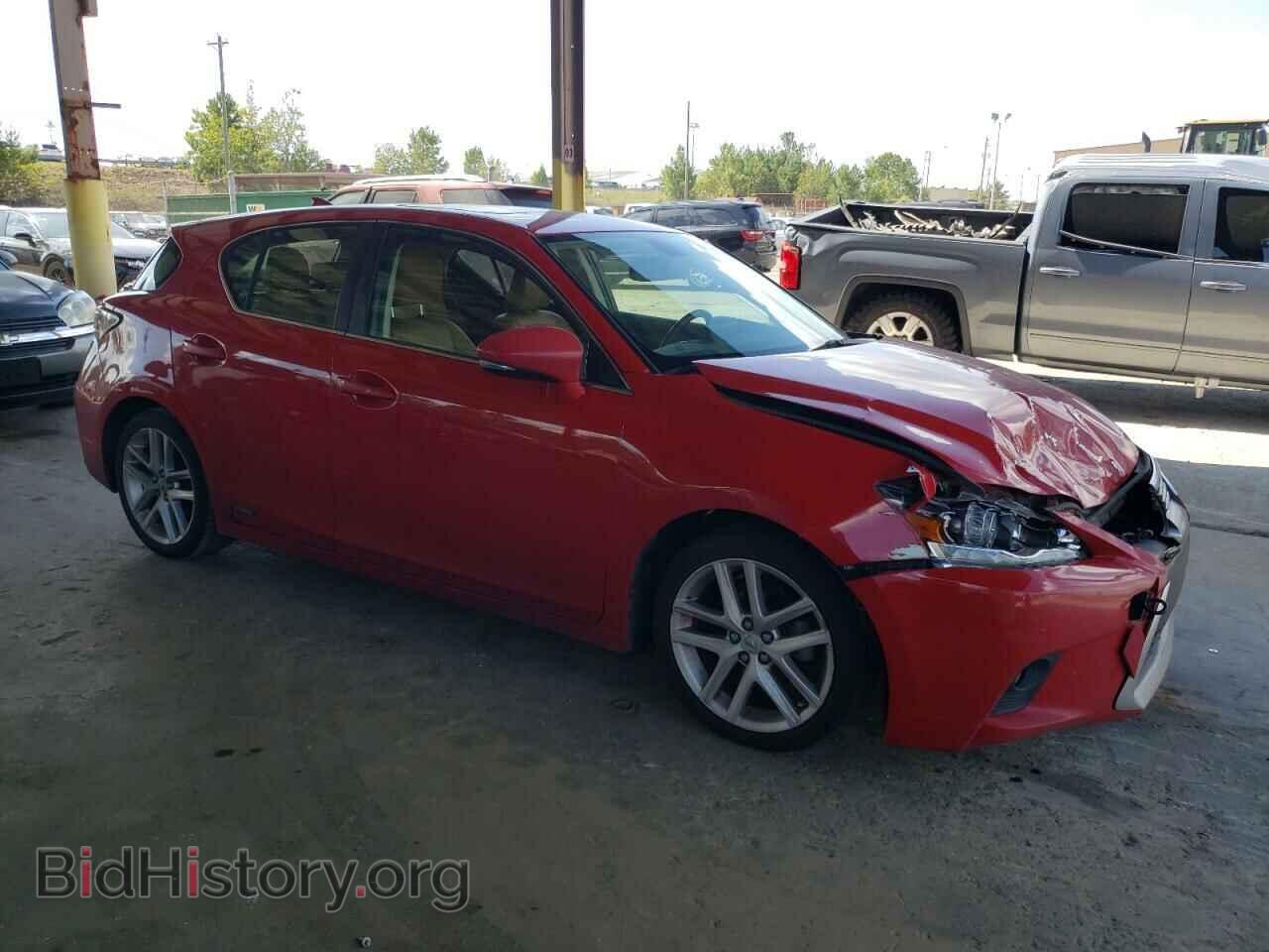2014 LEXUS CT 200 - VIN: JTHKD5BH0E2184685 - Фото 4