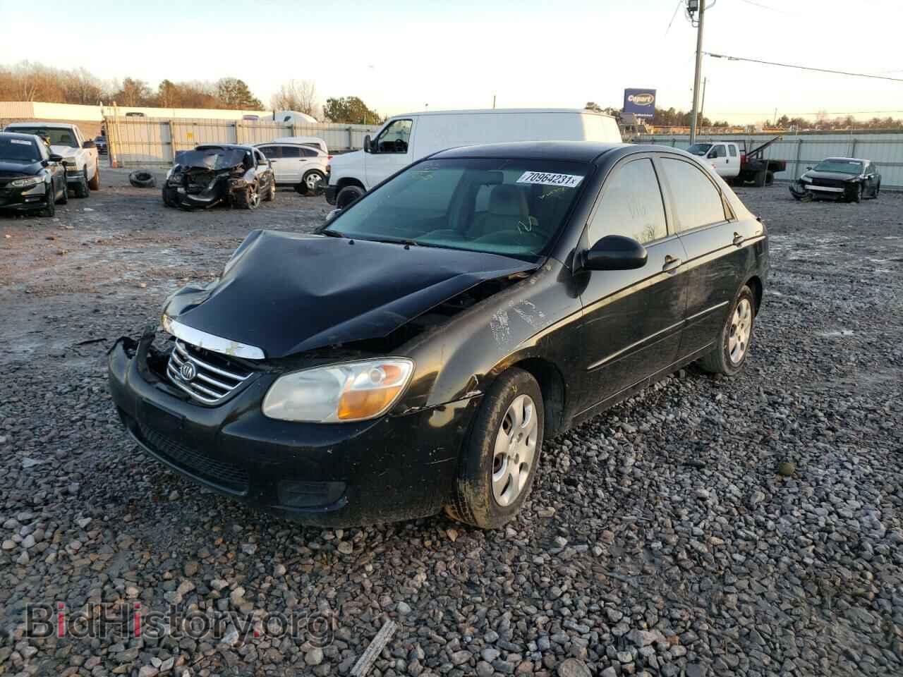 2007 KIA SPECTRA - VIN: KNAFE121075477111 - Фото 2