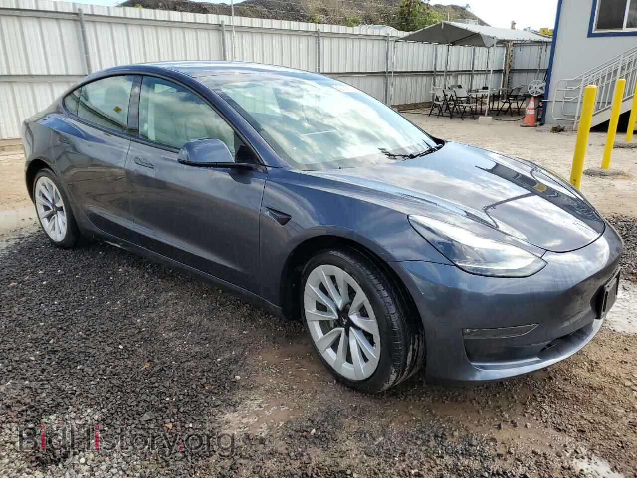 2022 TESLA MODEL 3 - VIN: 5YJ3E1EB7NF163560 - Фото 4
