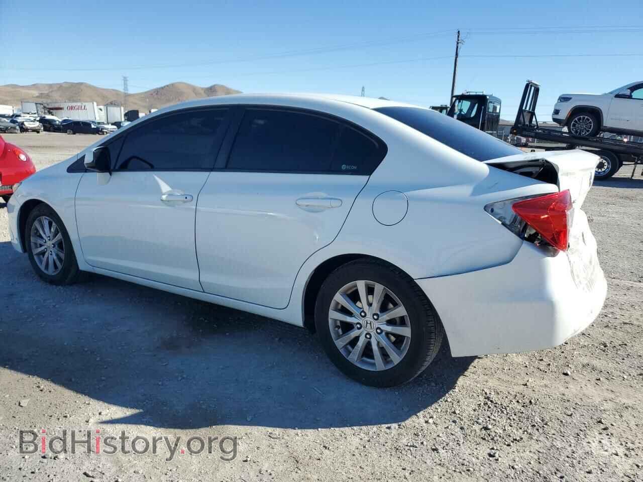 2012 HONDA CIVIC - VIN: 2HGFB2F81CH552279 - Фото 2