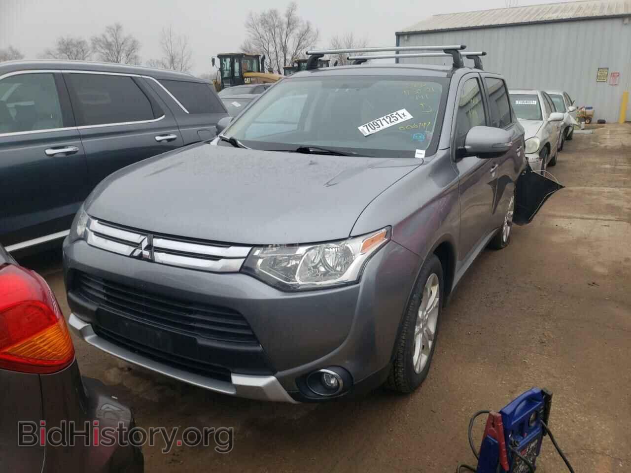 2015 MITSUBISHI OUTLANDER - VIN: JA4AZ3A39FZ006141 - Фото 2