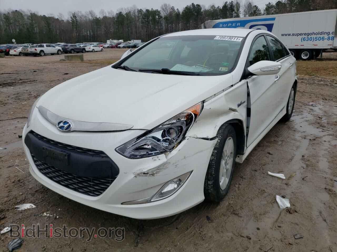 2012 HYUNDAI SONATA - VIN: KMHEC4A43CA032196 - Фото 2