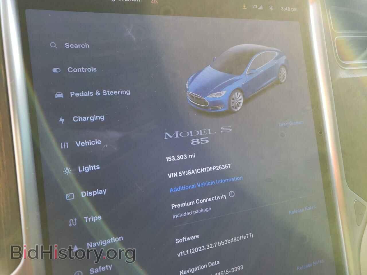 2013 TESLA MODEL S - VIN: 5YJSA1CN1DFP25357 - Photo 9