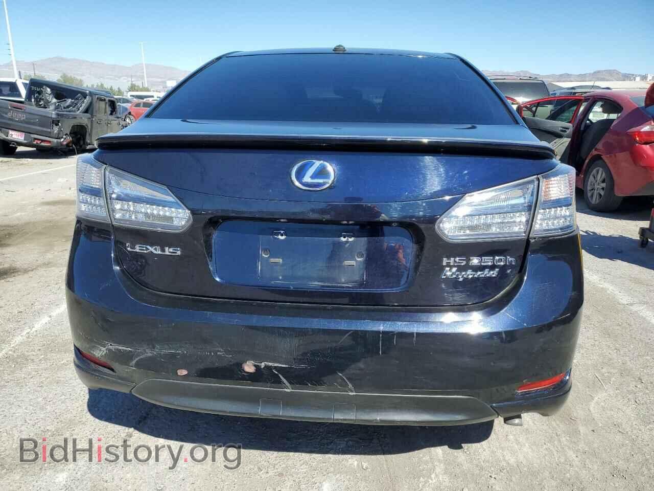 2010 LEXUS HS - VIN: JTHBB1BA2A2003565 - Фото 6