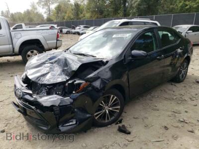 2017 Toyota COROLLA Corolla L, черный — VIN 2T1BURHE5HC811120, Copart
