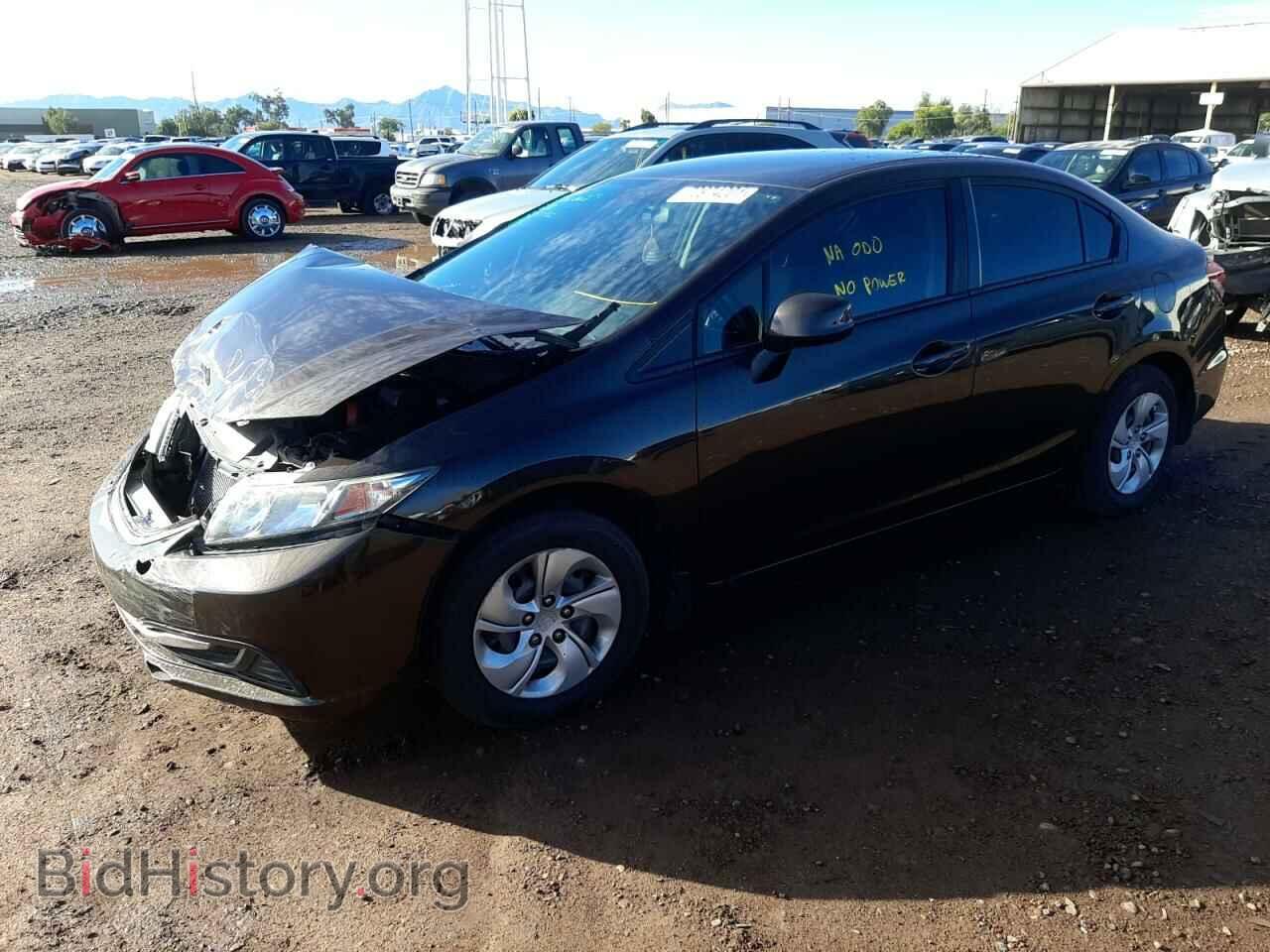 2013 HONDA CIVIC - VIN: 2HGFB2F59DH520512 - Фото 2