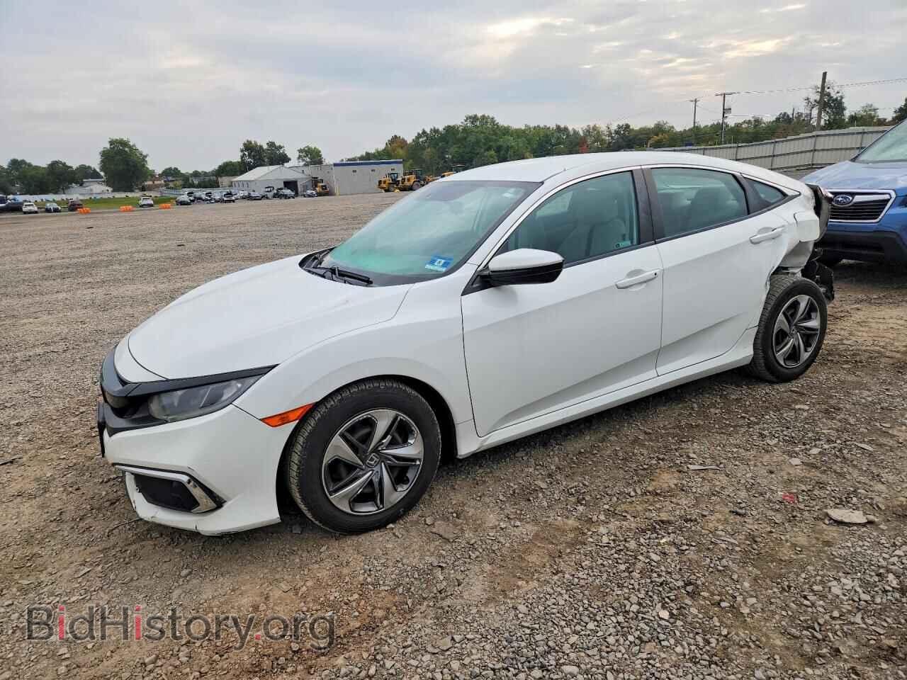 2019 Honda CIVIC LX (VIN 2HGFC2F64KH539388) — фото 1 из 12, Copart, повреждение: задняя часть