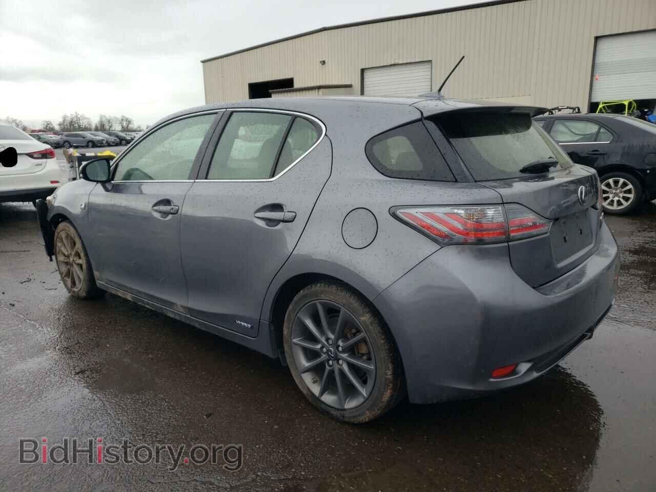 2012 LEXUS CT 200 - VIN: JTHKD5BH3C2079779 - Фото 3