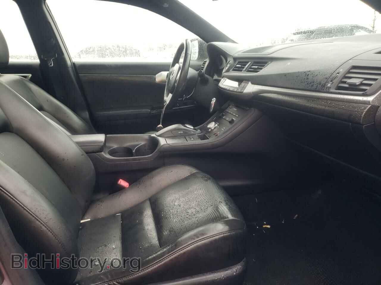 2012 LEXUS CT 200 - VIN: JTHKD5BH3C2079779 - Фото 5