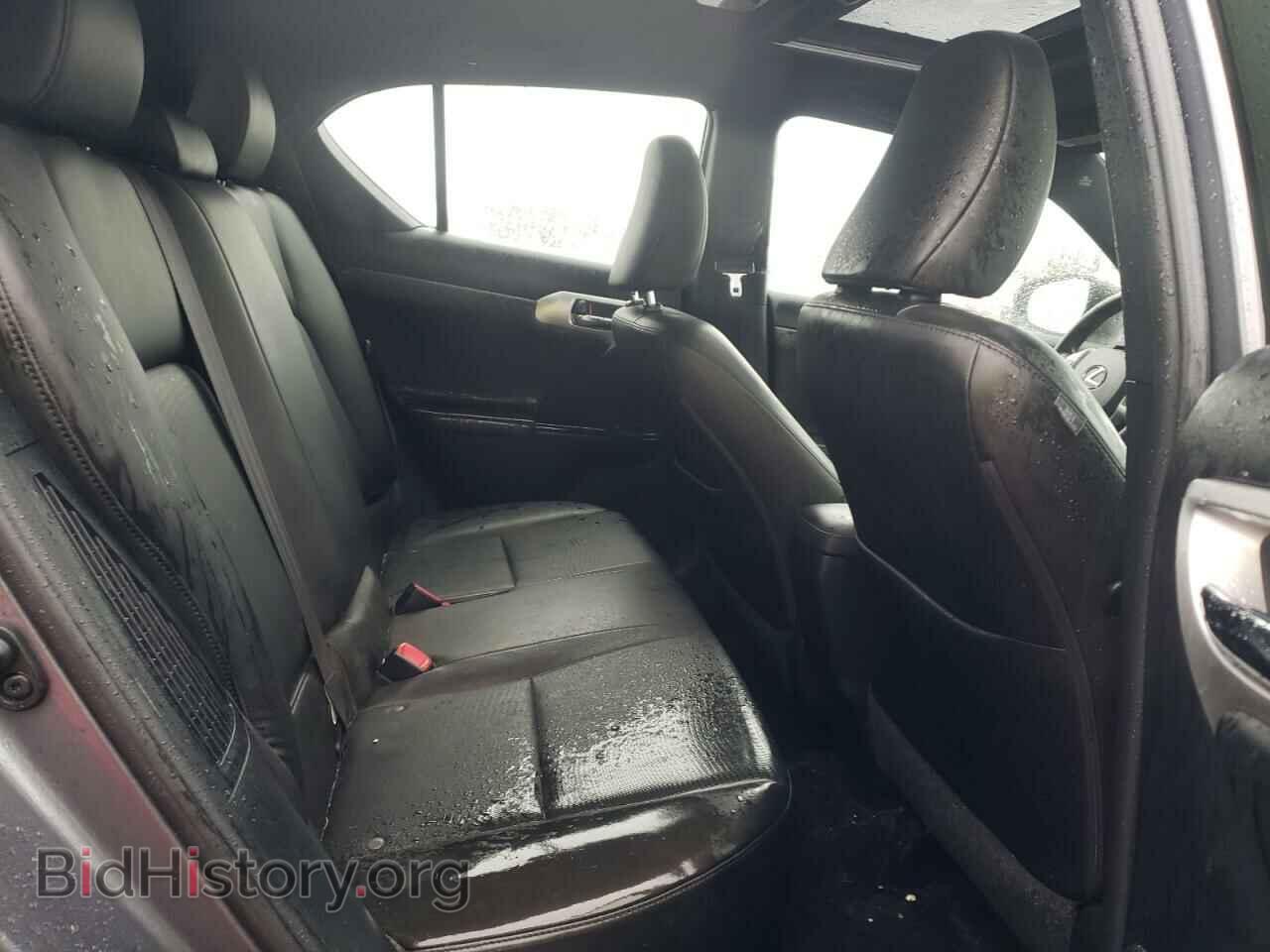 2012 LEXUS CT 200 - VIN: JTHKD5BH3C2079779 - Фото 6