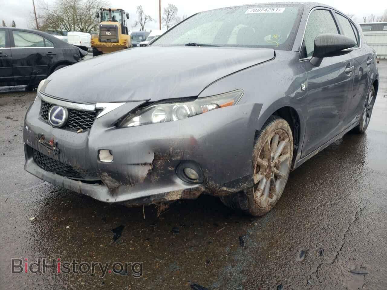 2012 LEXUS CT 200 - VIN: JTHKD5BH3C2079779 - Фото 9