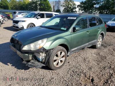 2011 Subaru OUTBACK 2.5I Limited, зеленый — VIN 4S4BRBLC4B3316675, Copart
