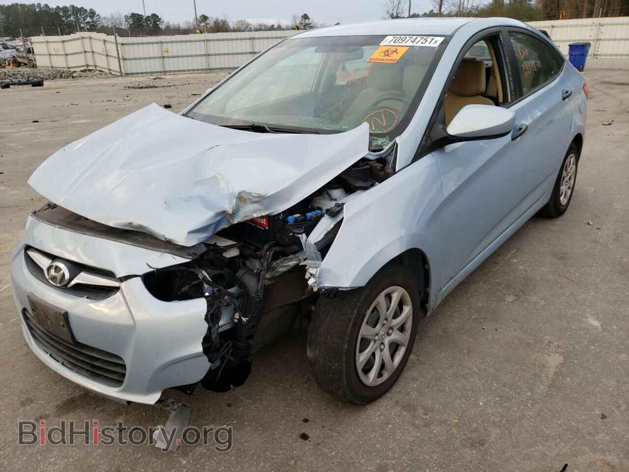 2012 HYUNDAI ACCENT - VIN: KMHCT4AE3CU073815 - Фото 2