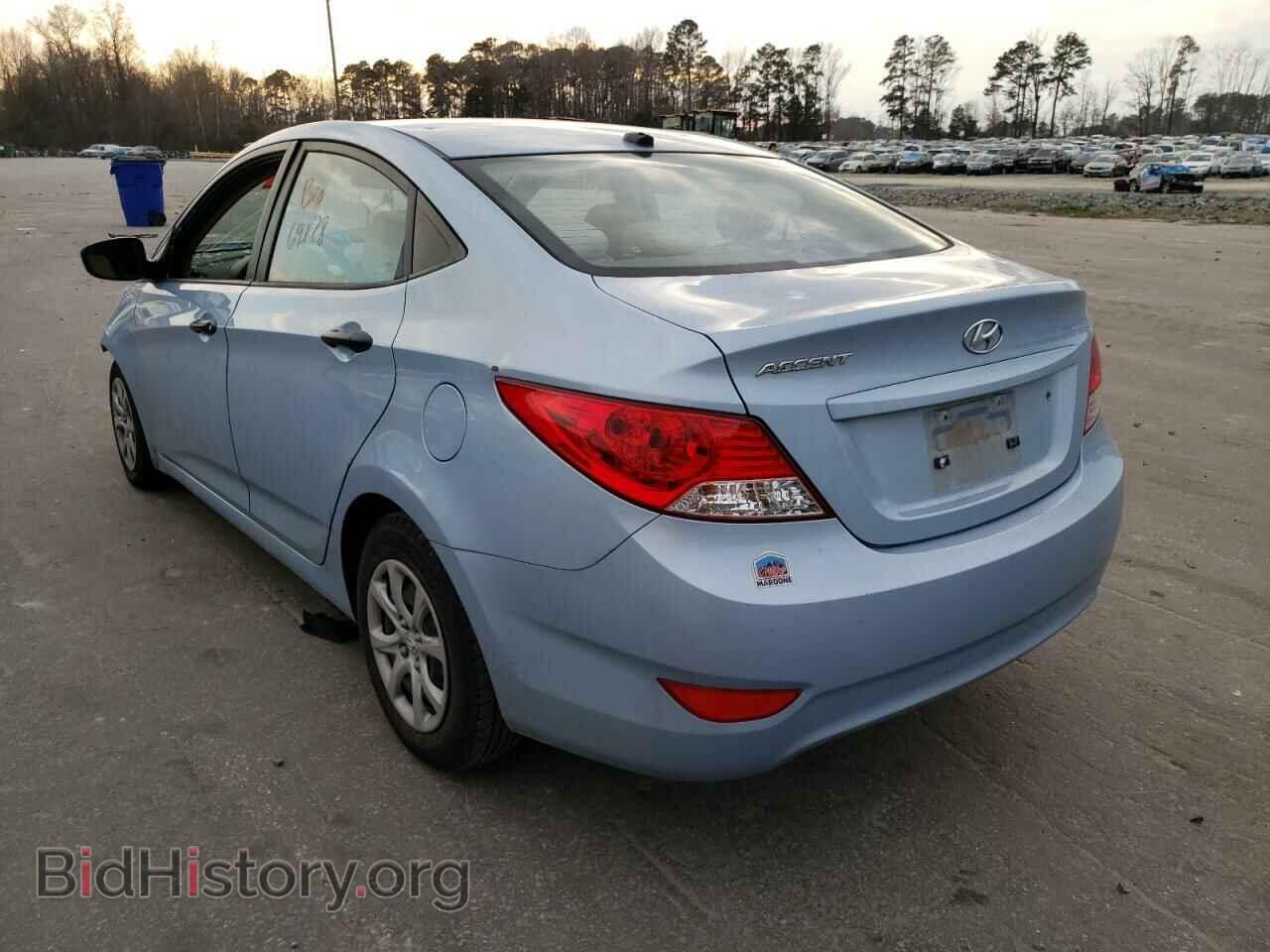 2012 HYUNDAI ACCENT - VIN: KMHCT4AE3CU073815 - Фото 3