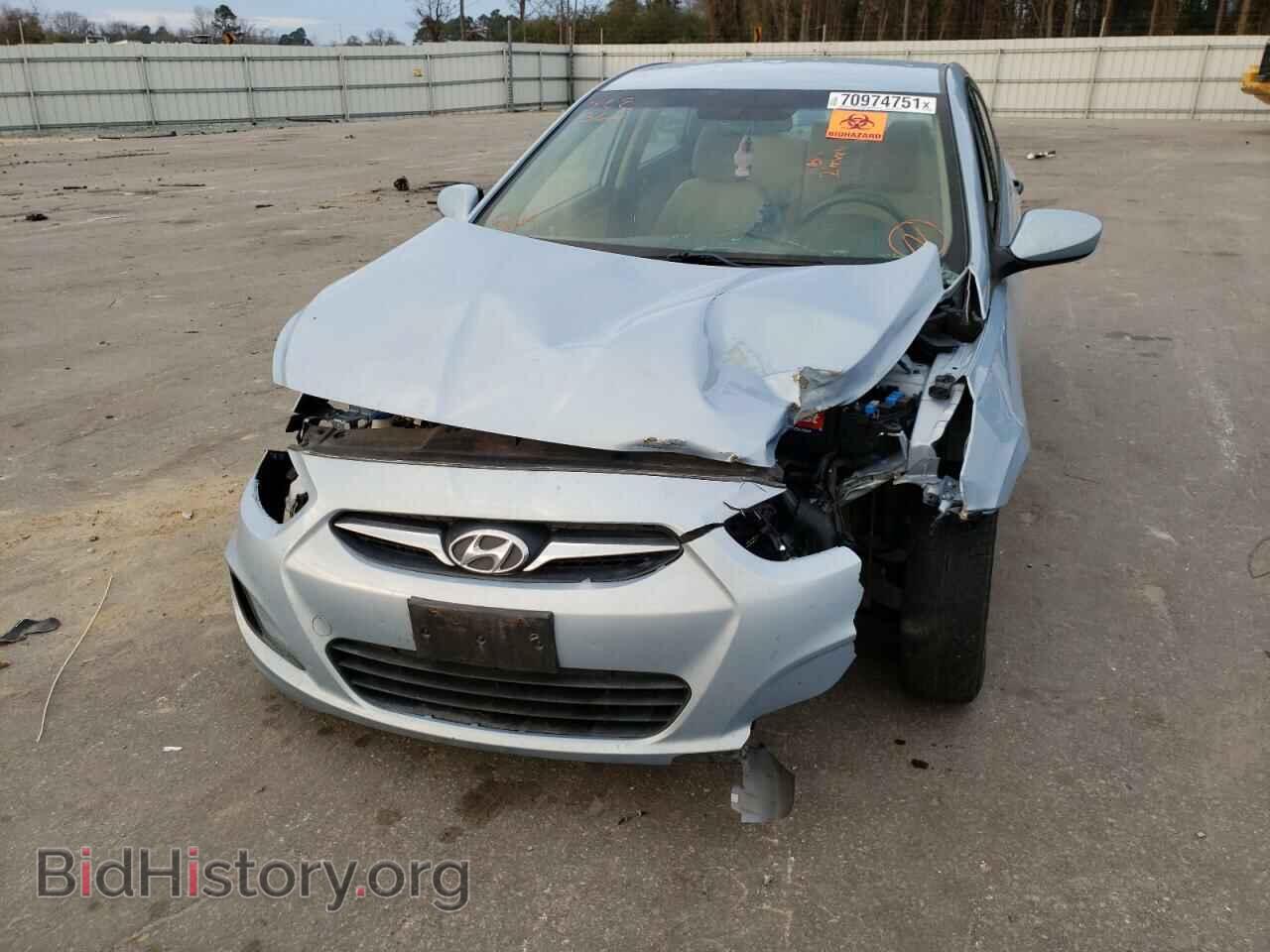 2012 HYUNDAI ACCENT - VIN: KMHCT4AE3CU073815 - Фото 9