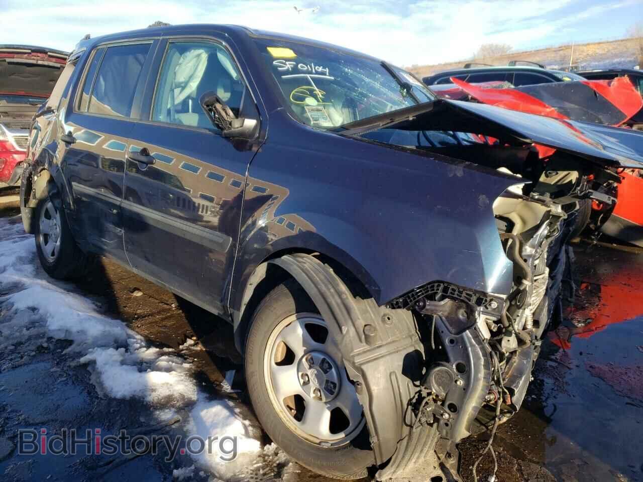 Фотография 5FNYF4H29CB060105 - HONDA PILOT 2012