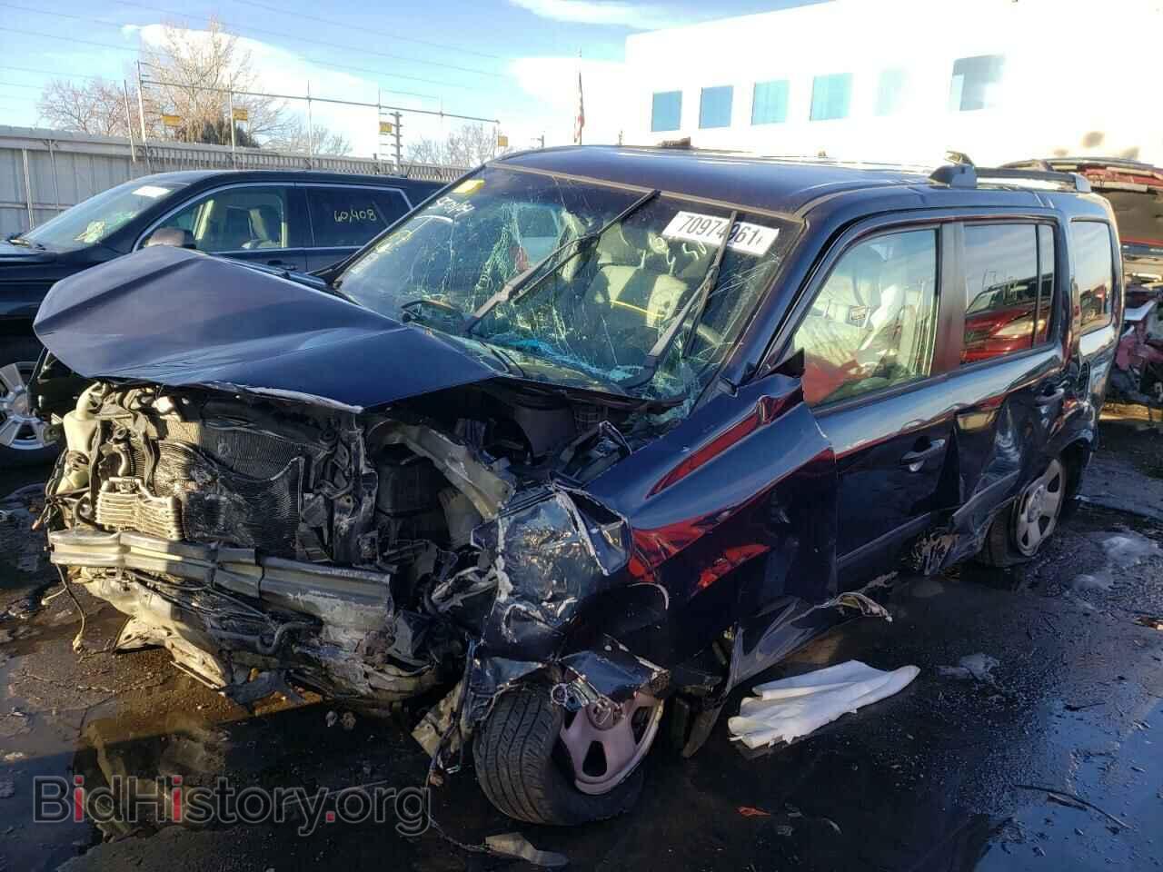 2012 HONDA PILOT - VIN: 5FNYF4H29CB060105 - Фото 2