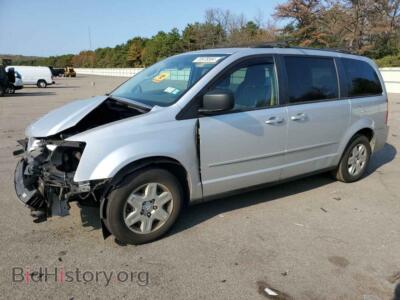 2010 Dodge CARAVAN SE, silver — VIN 2D4RN4DE3AR488456, Copart