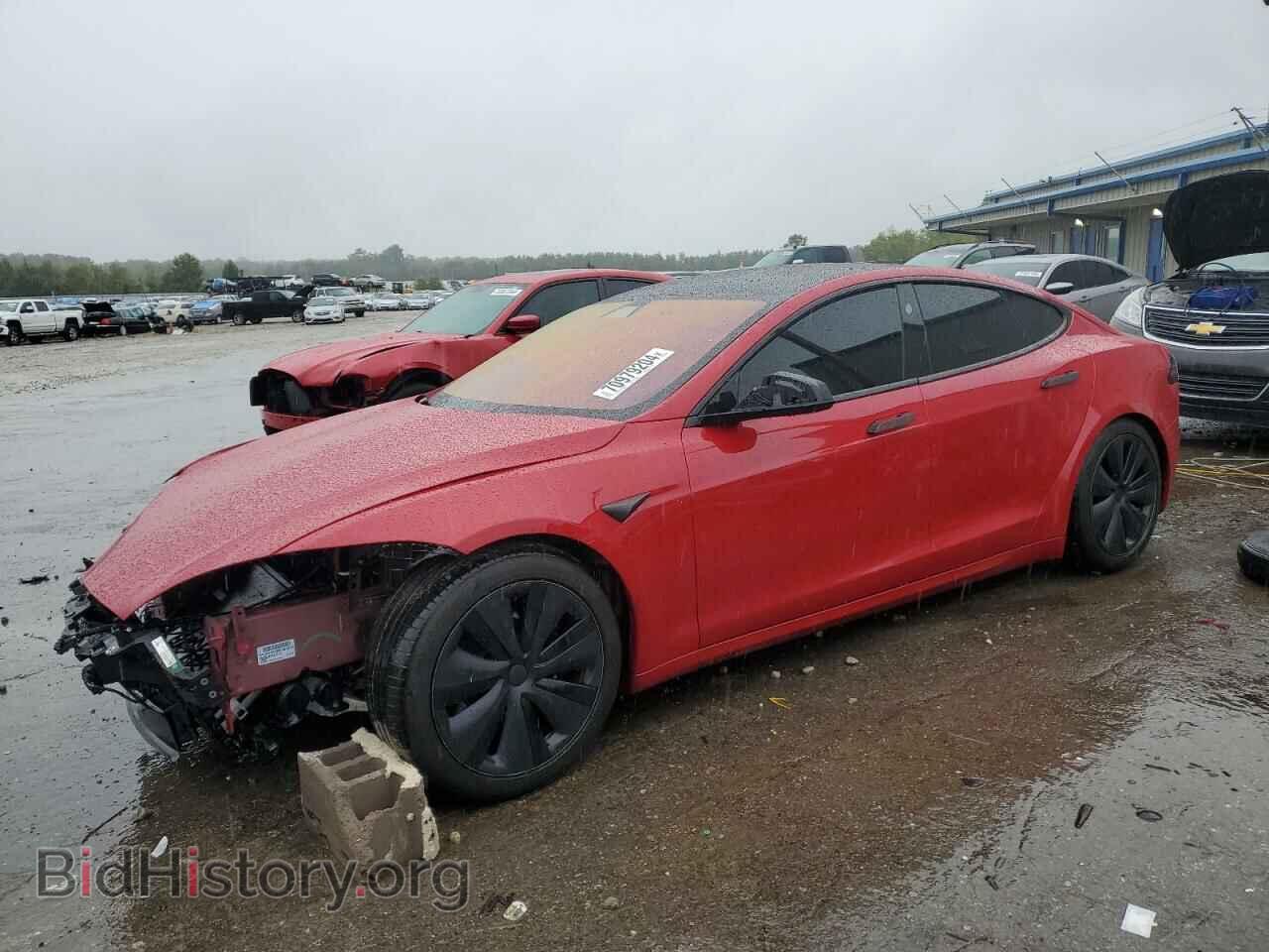 Photo 5YJSA1E53NF487218 - TESLA MODEL S 2022