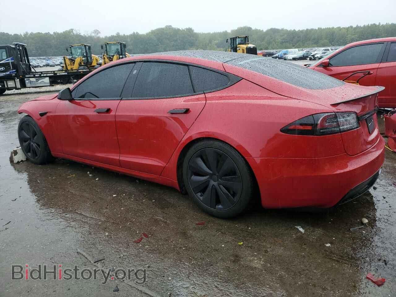 2022 TESLA MODEL S - VIN: 5YJSA1E53NF487218 - Фото 2
